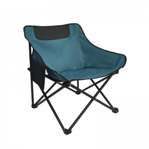 High Quality Wholesale Cross Border Armrest Camping Picnic Portable Outdoor Folding Chair Black Sketch Casual Picnic Beach Chair