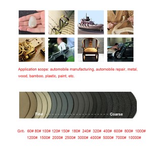 [Copy] Waterproof Sanding Discs Silicon Carbide Sandpaper