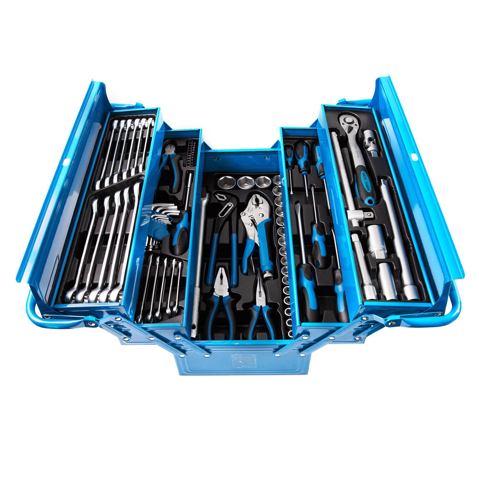 2022 New Style Professional Tool Kit - 86PCS Professional Hand Tool Set with Metal Box  – MACHINERY TOOLS