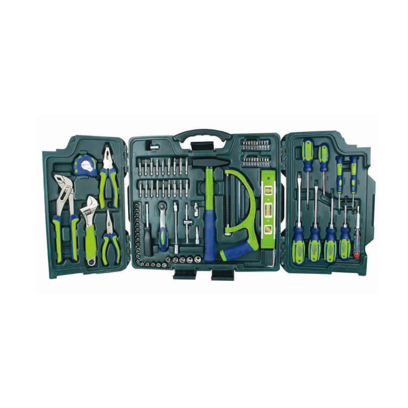 Competitive Price for Tools Set Box - 89 pcs Toolset /Carbon Steel in 3 Foldable Blow Case – MACHINERY TOOLS