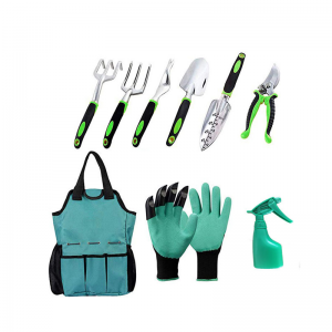 Good Wholesale Vendors Outdoor Hand Tools - 9PCS Garden Tool Set With Cloth Bag – MACHINERY TOOLS