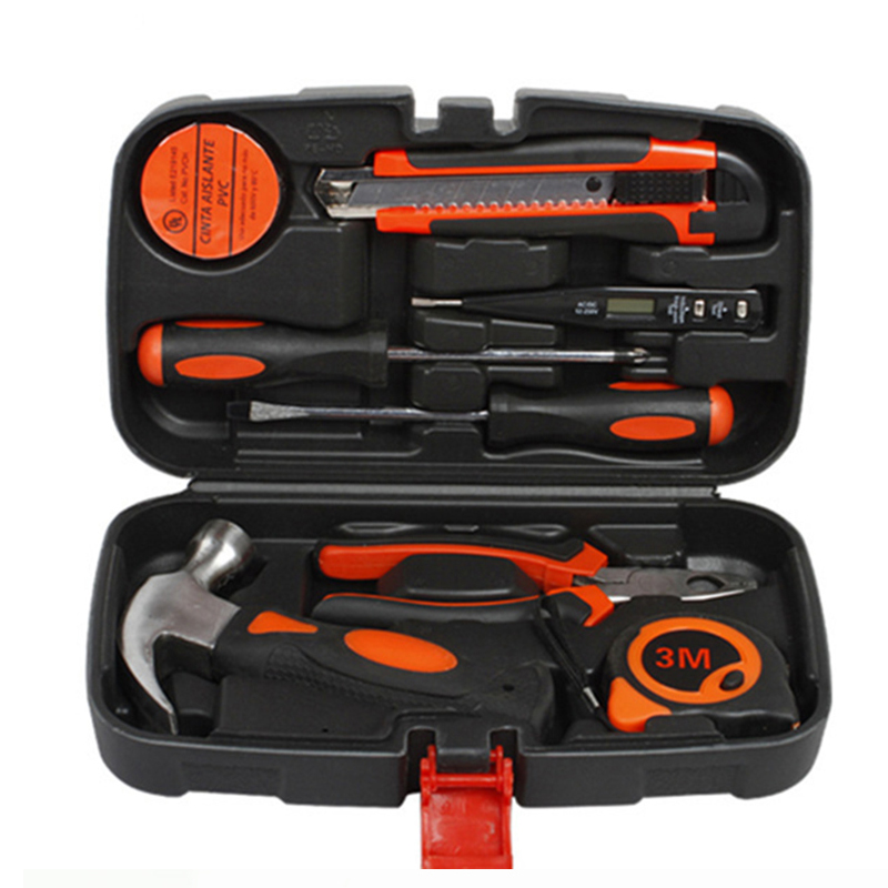 100% Original Car Toolbox Kit - 9PCS Household Diy Hand Tool Kit – MACHINERY TOOLS