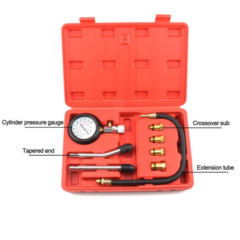 Cheapest Price Engine Timing Tool Kit - 8PCS Engine Cylinder Compression Tester Kit – MACHINERY TOOLS