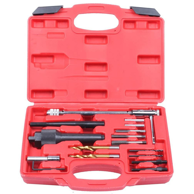 Hot Selling for Pulley Puller Installer Kit - 16PCS Damaged Glow Plug Extractor Repair Tool – MACHINERY TOOLS