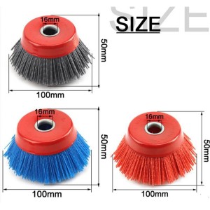 [Copy] Abrasive nylon cup brush 5/8inch 80 120 240 Grit Nylon Brushes