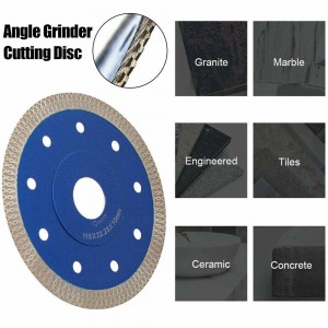 105mm Hot Press Turbo Diamond Saw Blade Cutting Disc for Porcelain Marble Granite Stone