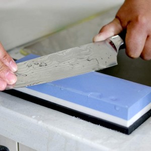 Aluminum Oxide Double Sided Knife Sharpening Stone