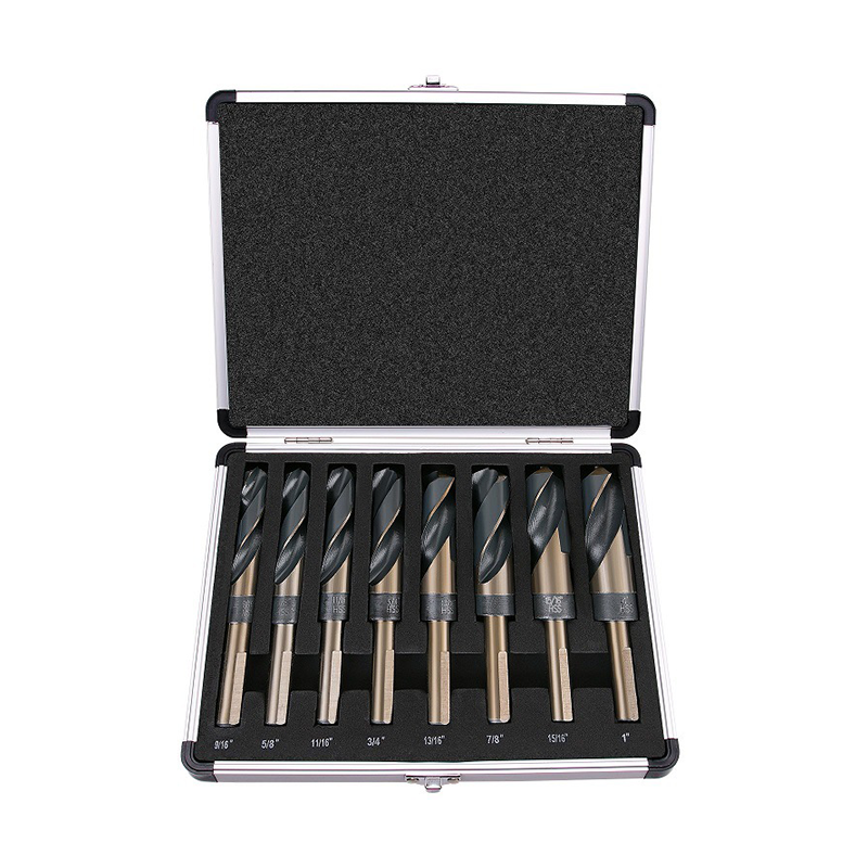 Short Lead Time for Surface Conditioning Disc - 8PCS HSS 1/2 Inch Reduced Shank Finish Twist Drill Bit Set – MACHINERY TOOLS