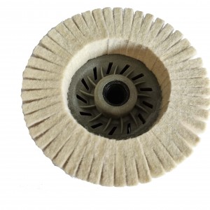 Flap Disc Abrasives M14 100mm Wool Felt Polishing Wheel