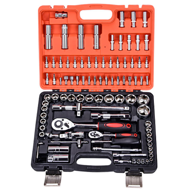 Good User Reputation for Wrench Car Repair - High quality Deep Socket Wrench Hot Sale Ratchet Spanner Set Mechanics Tools Kit Socket Tool Box – MACHINERY TOOLS