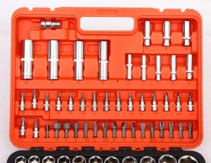 High quality Deep Socket Wrench Hot Sale Ratchet Spanner Set Mechanics Tools Kit Socket Tool Box