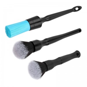 3 pcs Auto Detailing Brush Set Perfect for Car Motorcycle Automotive Cleaning Wheel