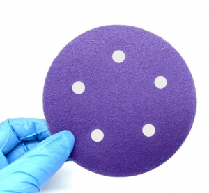 Purple ceramic Clean Sanding Abrasive Disc Grit 40-2000#