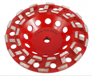 Red Diamond Cup Grinding Wheel Grinder Disc