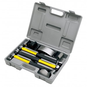 7PCS Auto Body Repair Hammer and Dolly Kit