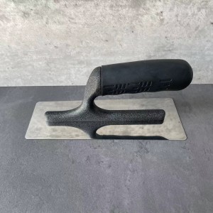 Steel Plaster Trowel With Rubber Handle