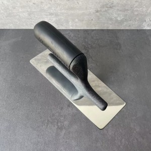 Steel Plaster Trowel With Rubber Handle