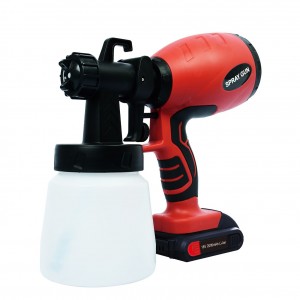 Wireless Lithium Battery Rechargeable Electric HVLP Paint Spray Gun