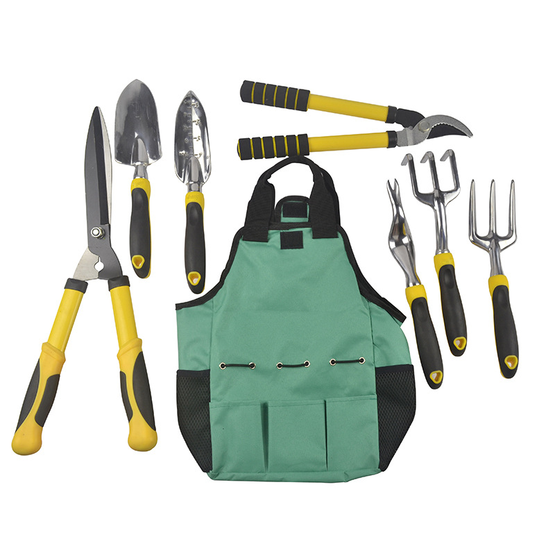 OEM/ODM Factory Gardening Tool Bag Set - 8PCS Garden Tools With Cloth Bag – MACHINERY TOOLS