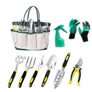 Good Wholesale Vendors Outdoor Hand Tools - 9PCS Aluminum Garden Tools with Cloth Bag – MACHINERY TOOLS