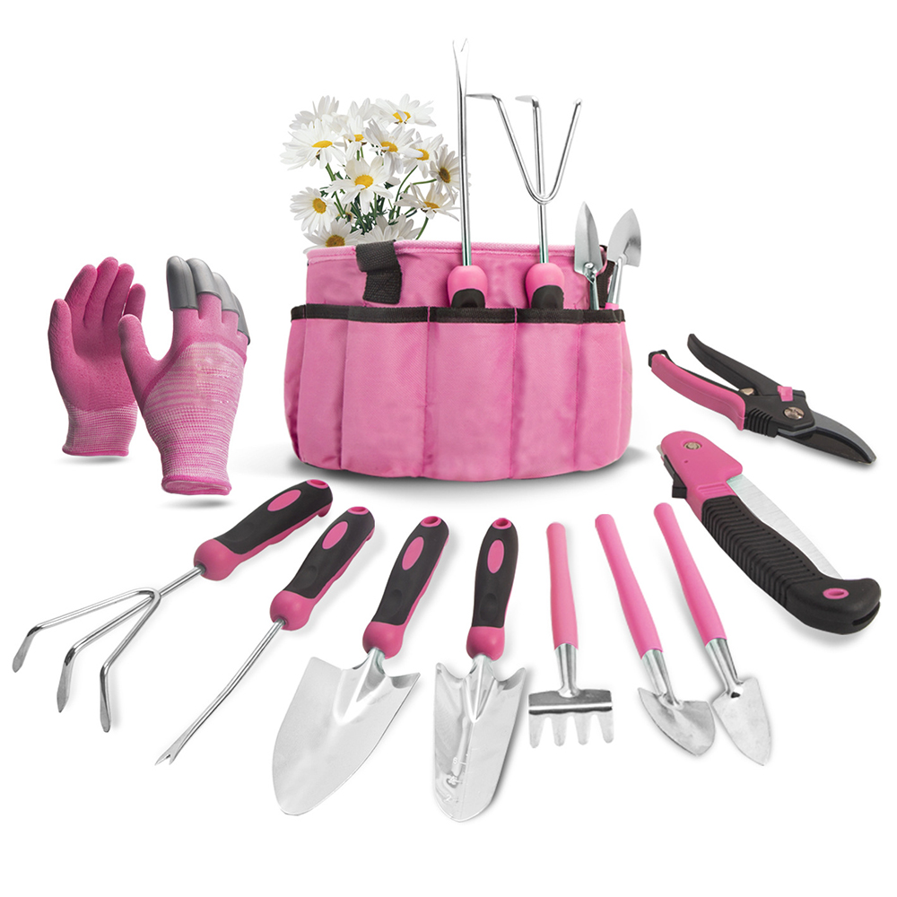 Good Quality Basic Garden Tool Kit - 11PCS Garden Tools with Cloth Bag – MACHINERY TOOLS