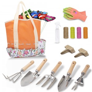 Wholesale Dealers of Lawn Tools - 30PCS Garden Tools with Cloth Bag – MACHINERY TOOLS