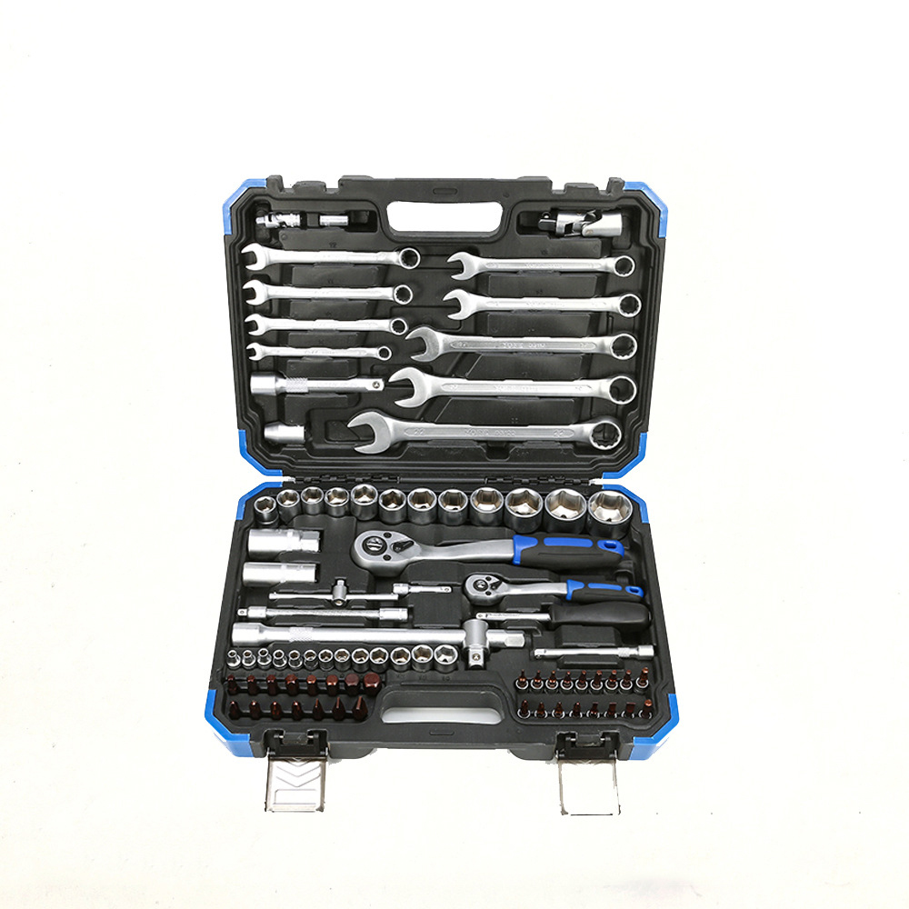 Reasonable price Car Wrench Kit - 82Pieces Socket Hand Tool Set – MACHINERY TOOLS