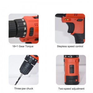 SC-HDZ006 21V Brushless Impact Drill Rechargeable Electric Screwdriver Drill Hot Sale Cordless Drill
