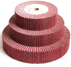 Non-Woven and Abrasive Flap Wheel with flanges