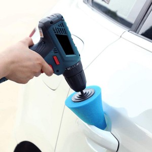 Car Polishing Pad Foam Sponge Pad Cone Polisher Buffer Pad Automotive Waxing Kit