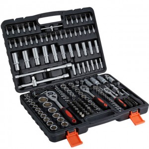 Professional 171pcs Hot Selling Auto Repair Socket Set,Tools Set Mechanic With CRV 72 Teeth Ratchet Wrench And Socket