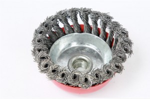 Abrasive Cup Brush Twisted Steel Wire Brush Disc
