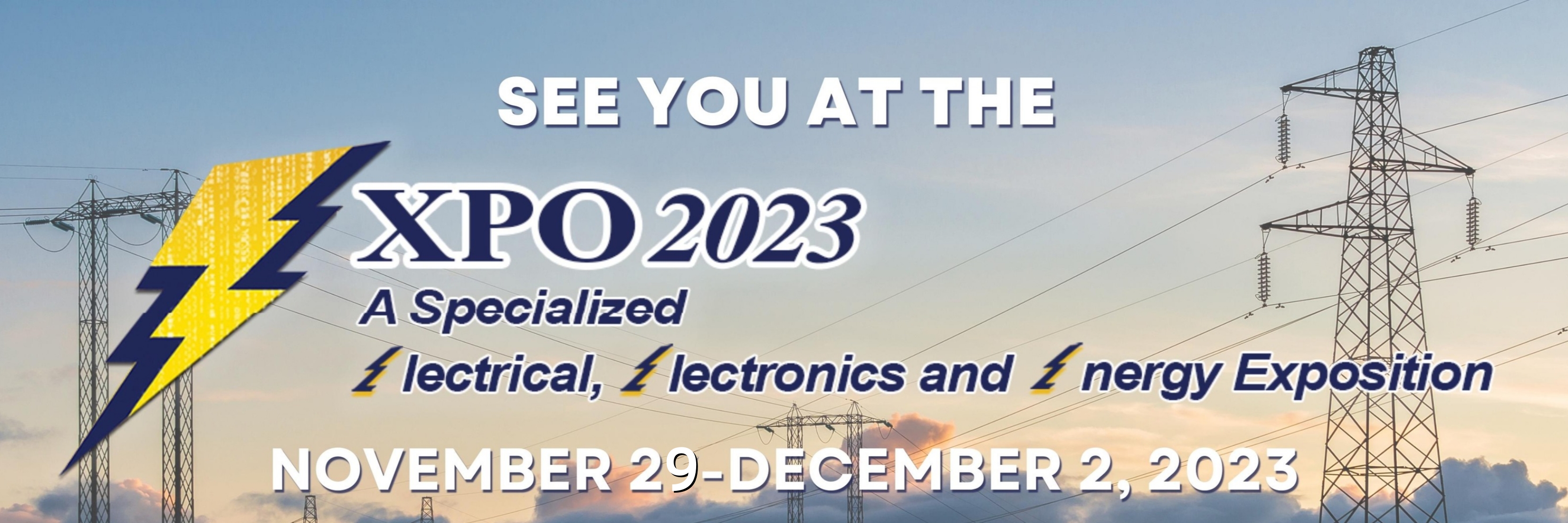Invitation to 3E XPO 2023 in Manila, Philippines