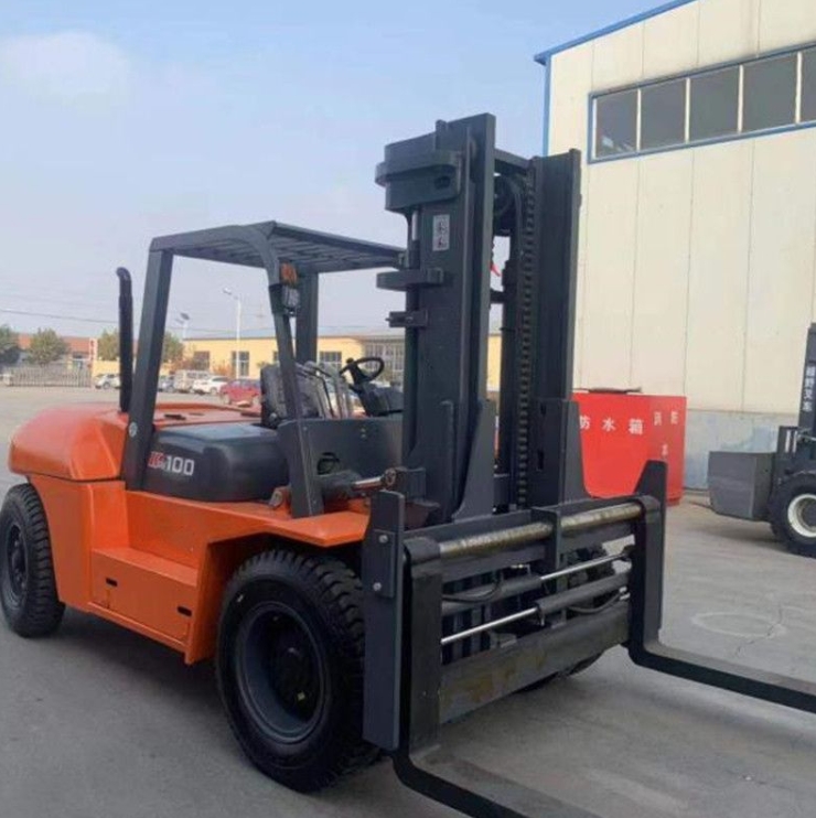 Masana'antar Shandong Elite ta sanar da Kaddamar da Kaddamar da Groundbreaking 10ton CPC100 Diesel Forklift Tare da Shifter Side