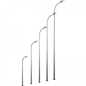 Chinese wholesale Steel Single-Arm Mast Lighting Poles LED Smart Light Pole with High Quality