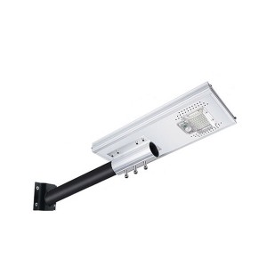 Manufacturer of China 4000 Lumens Intelligent Integrated Road LED All in One Solar Street Light with Solar Panel