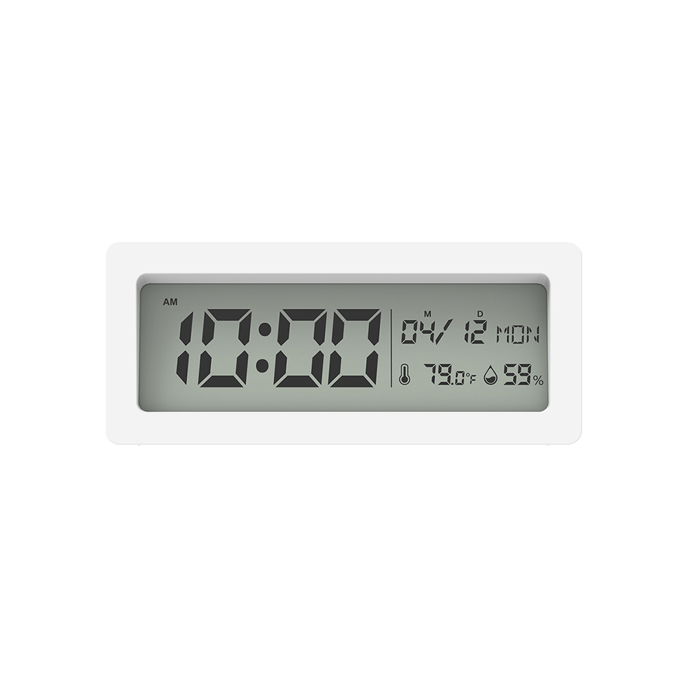 Large Screen Radio Clock With Temperature And Humidity