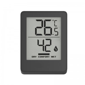 OEM Manufacturer Indoor Room Thermometer - Lightweight Portable Thermo Hygrometer With Comfort Level Indicator – EMATE