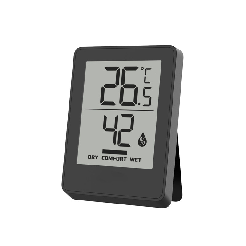 Lightweight Portable Thermo Hygrometer With Comfort Level Indicator