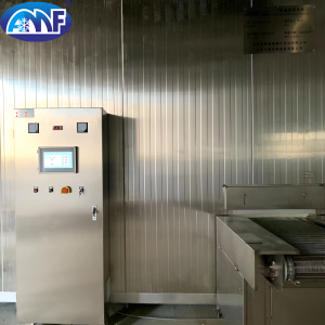 Single Spiral Freezer for Aquatic, Pastry, Poultry, Bakery, Patty, and Convenient Food