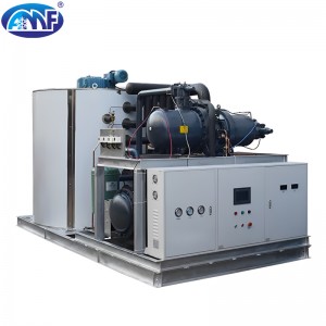 Industrial Flake Ice Machine for Aquatic Products, Seafood, Meat Processing, Ice Cream