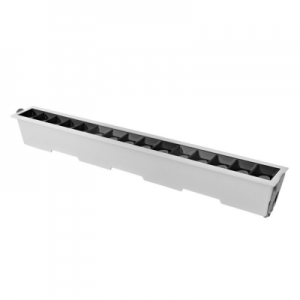 EG1003 15*2W recessed linear anti glare spot lights ceiling down light cutsize 405*37mm dimmable
