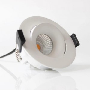 ES3005 antireflexní downlight LED vestavné osvětlení klasické bodové osvětlení s velikostí řezu 83-85 mm 12w