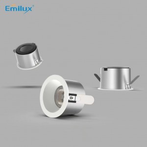 ES5025 20W fashion led ceiling lights recessed with cutsize 90mm for hotel Ra95