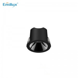 ES5004 7W dimbare slim LED-ingeboude kollig gepatenteer met snygrootte 55 mm Ra95