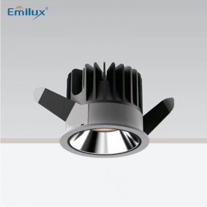 ES5020 15W led recessed lighting with cutsize 80mm dimmable OEM