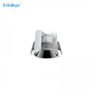 ES5004 7W dimmable smart LED Recessed Spot Light پيٽنٽ ٿيل ڪٽسائيز 55mm Ra95 سان