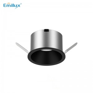 ES5024 10W recessed led ceiling lights with cutsize 75mm CCT tunable Ra97 សម្រាប់សណ្ឋាគារ