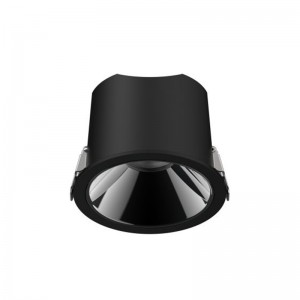 LED Recessed Spot Light 7W ဖြတ်တောက်ထားသော 55mm antiglare shopmall မီးများ မှိန်နိုင်သော Recessed Ceiling Spotlights Beam Angle 15° 24° 36° 55° ဟိုတယ်အတွက်