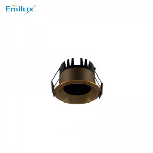 ES5026 5W rose gold dimmable led recessed lighting with cutsize 55mm ODM